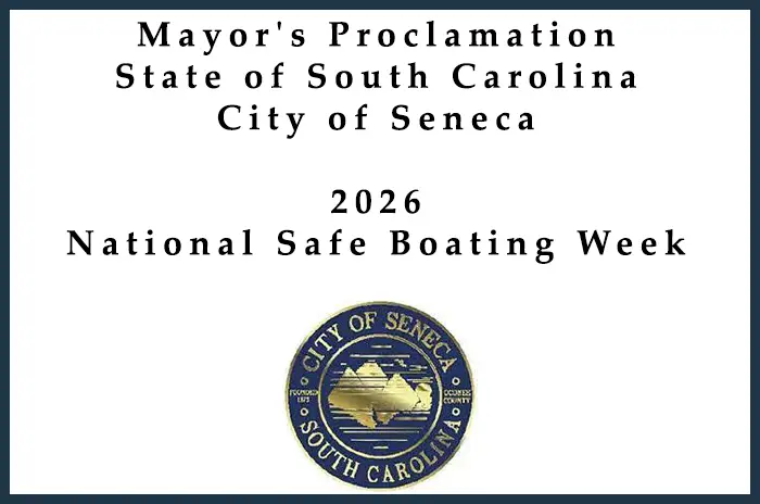 Mayor's Proclamation - National Safe Boating Week - 2026
