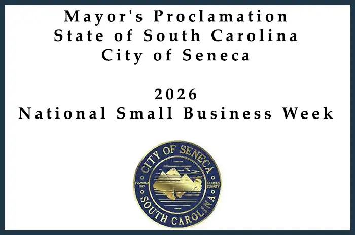 Mayor's Proclamation - National Small Business Week - 2026